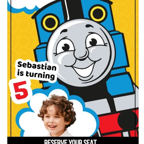 DIY Thomas The Train Ticket Template photo review