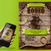 rodeo flyer template horse